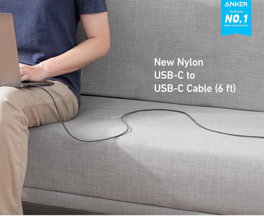 Anker Nylon USB-C to USB-C Cable