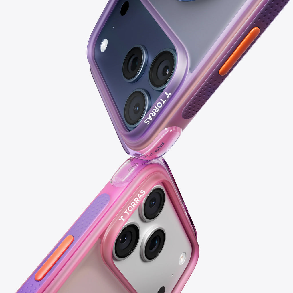 Torras Ostand Q3 Air for iPhone 17 Pro Max - Neon Pink