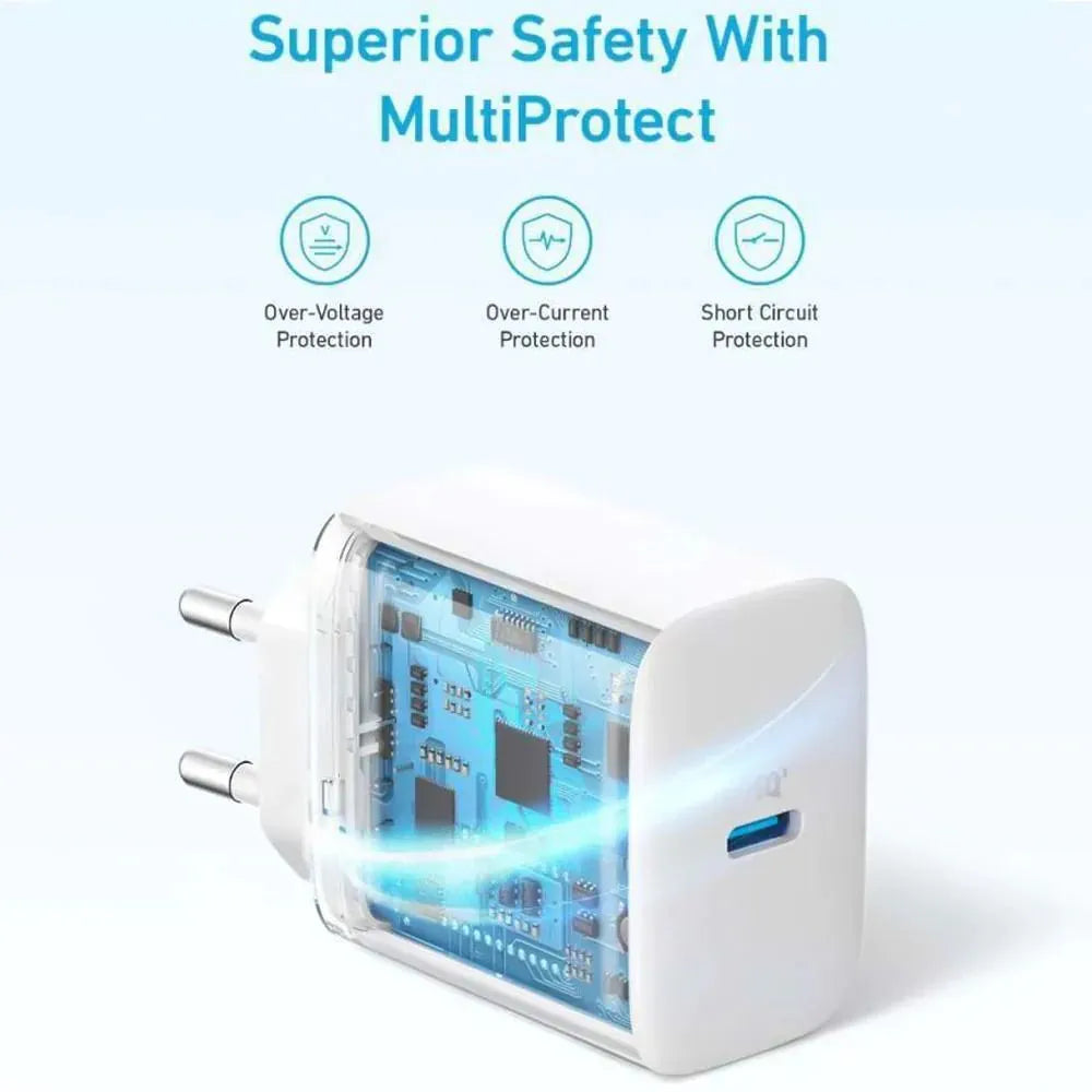 Anker PowerPort Wall Charger 20W USB-C Port – A2347L21