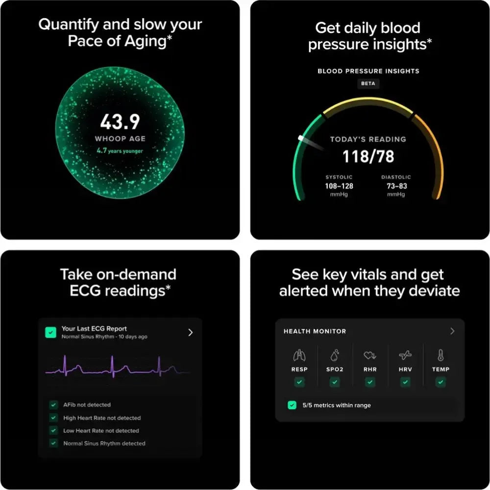 WHOOP Life MG – Health and Fitness Tracker