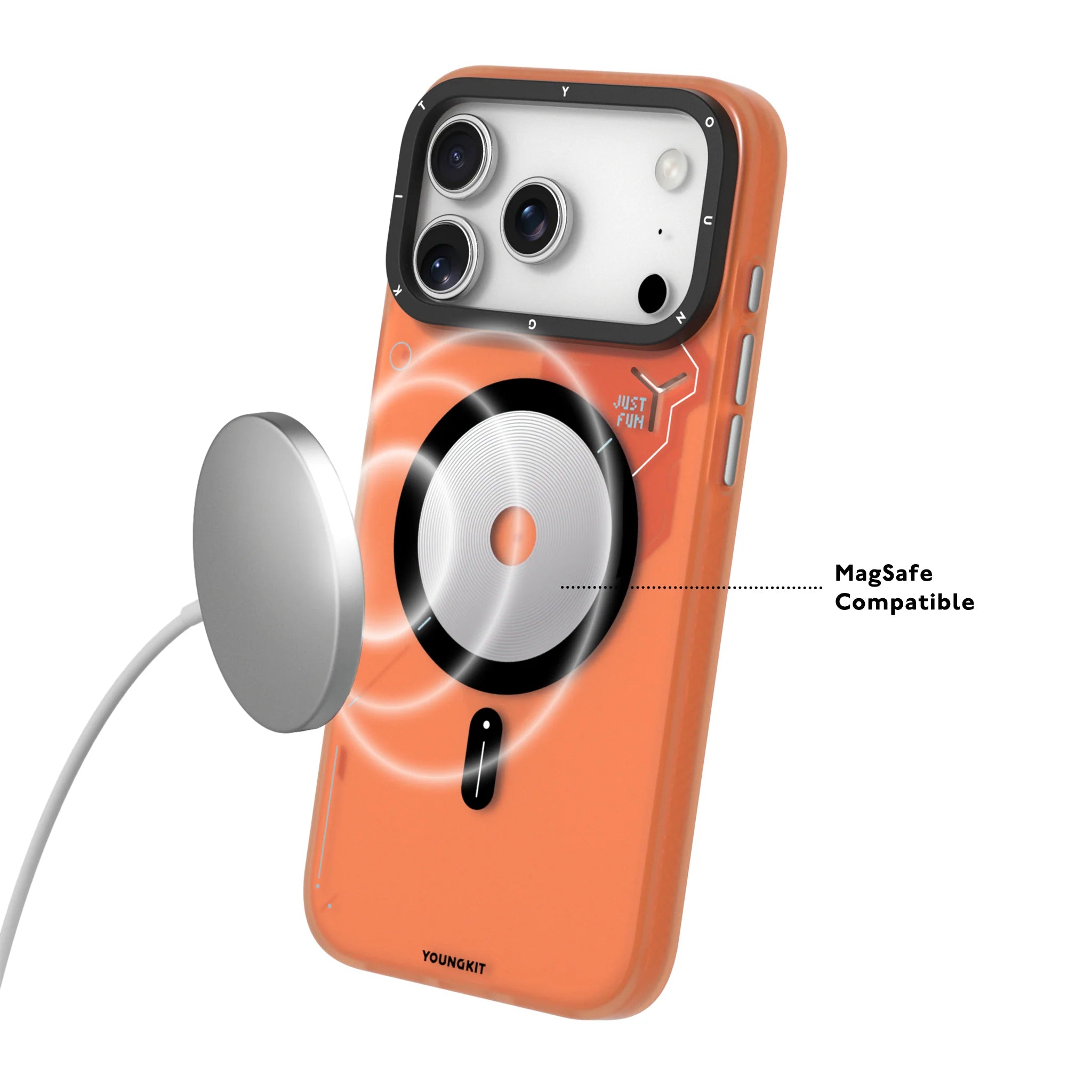 YOUGKIT Disc Core iPhone 17 Pro Max ( Orange )