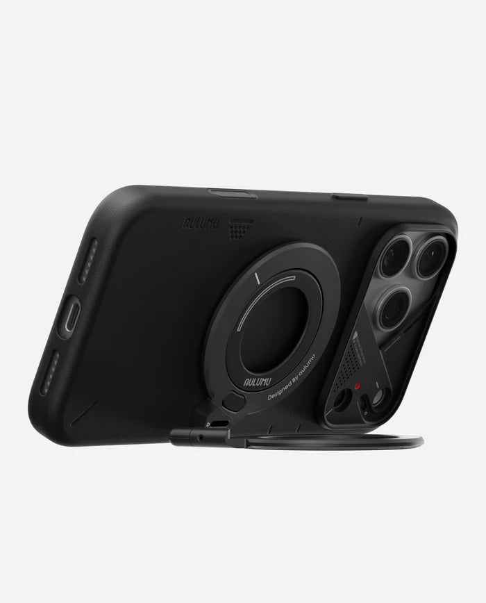 AULUMU G09 Infinite 360° Magnetic Stand | 3-Axis Rotation (BLACK)