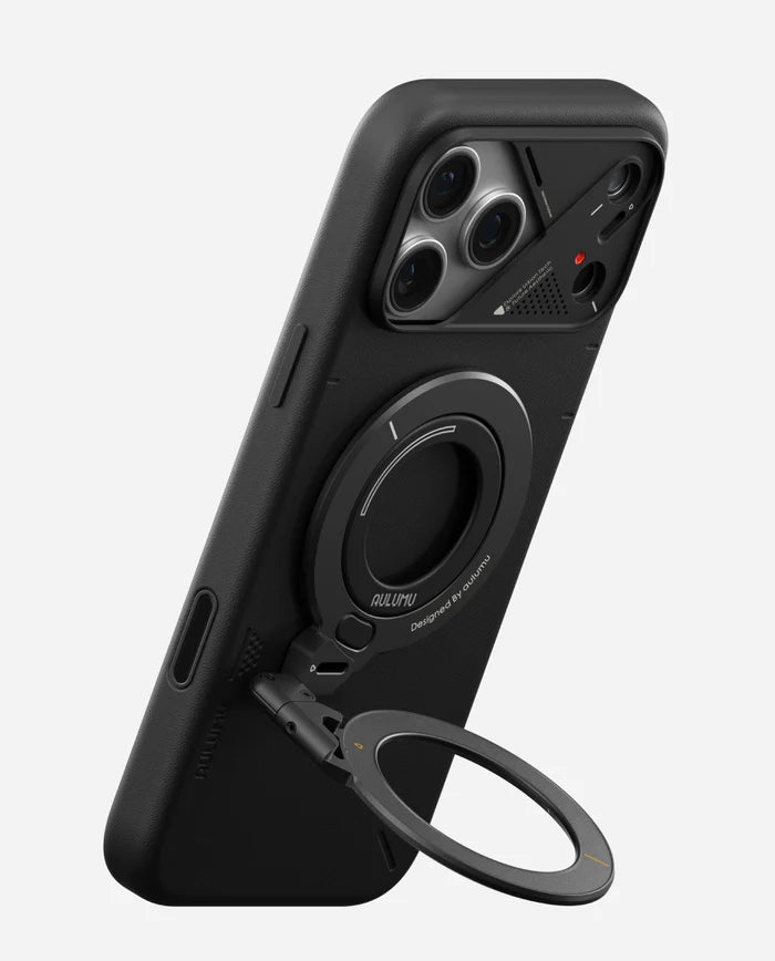 AULUMU G09 Infinite 360° Magnetic Stand | 3-Axis Rotation (BLACK)