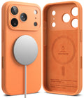 RINGKE iPhone 17 Pro Max Case | Silicone Magnetic ( Tangerine )