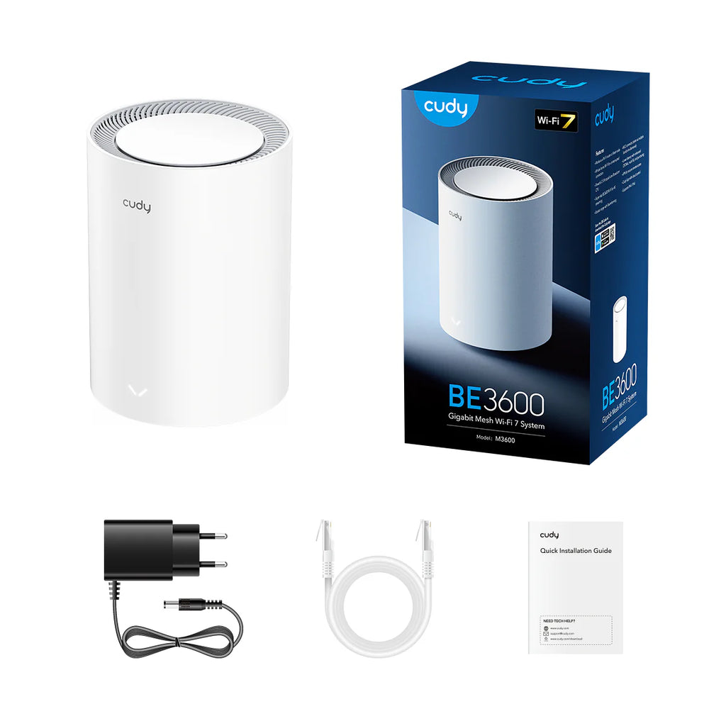 BE3600 Gigabit Mesh Wi-Fi 7 System M3600 1.0