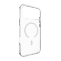 Mageasy Bright M Never Yellowing Protective Clear Case for iPhone 17 Pro Max - Transparent/Mist Ring