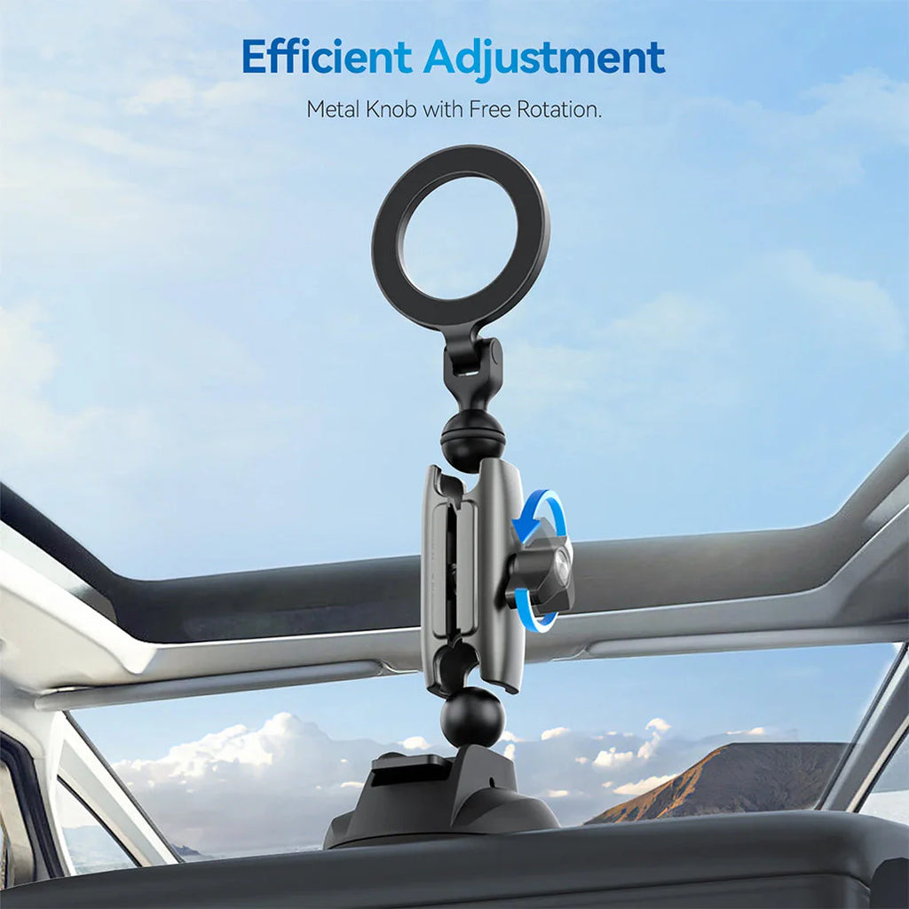 TELESIN Magnetic Suction Car Phone Mount – P3-SUS-02
