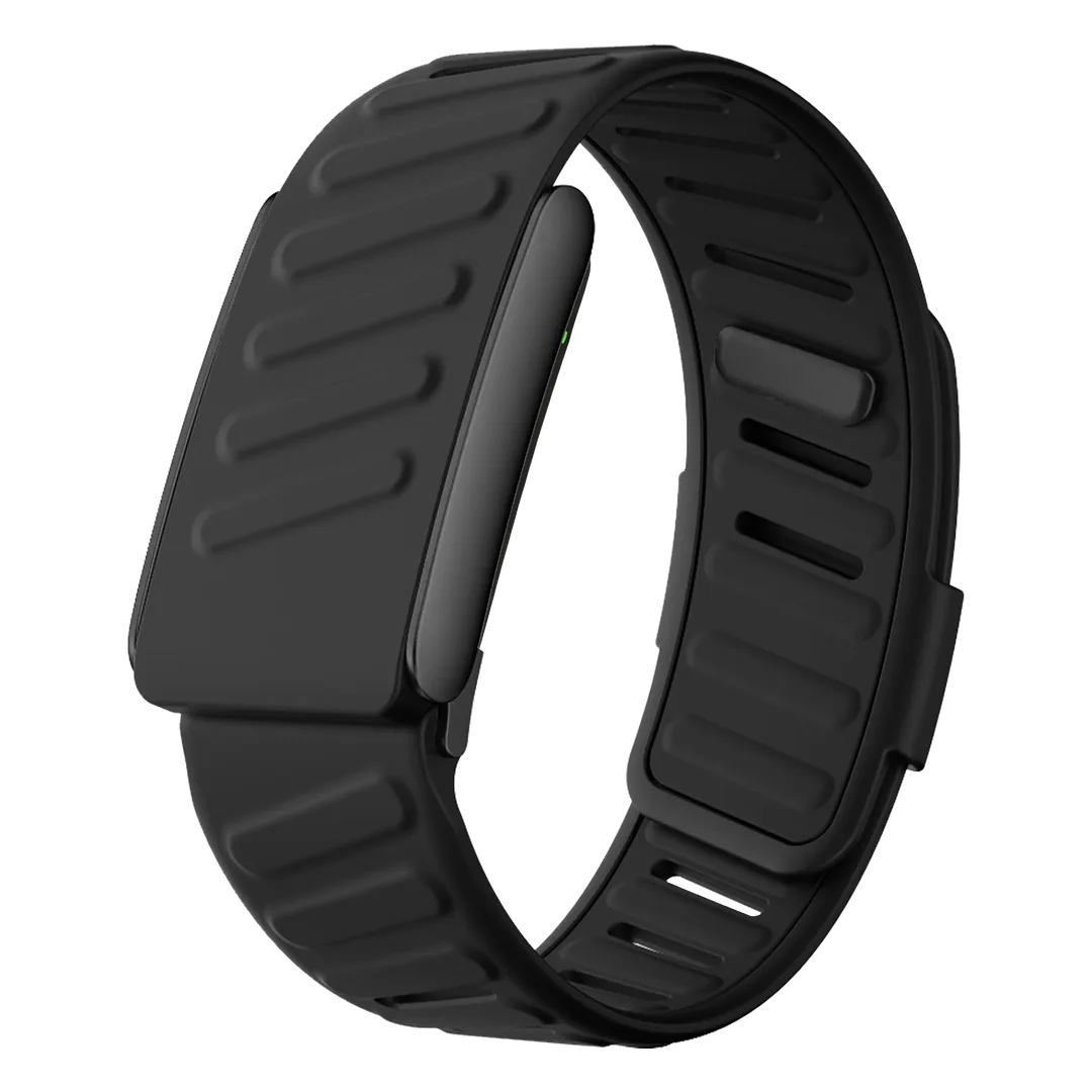 Porodo TrackFit Apex Screenless Fitness Tracker with Electrocardiogram Monitorong - Black