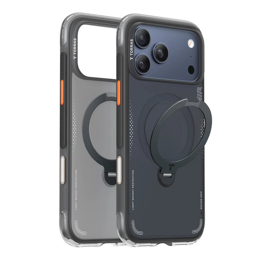 Torras Ostand Q3 Air for iPhone 17 Pro Max - Shadow Black