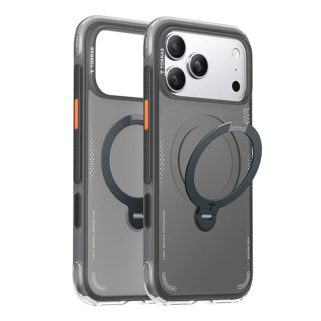 Torras Ostand Q3 Air for iPhone 17 Pro Max - Shadow Black