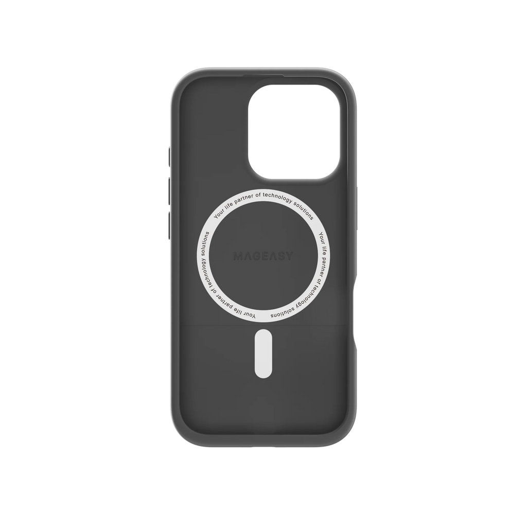 Mageasy Vibrant M Shockproof Protective iPhone 16 Pro  Case ( BLACK )