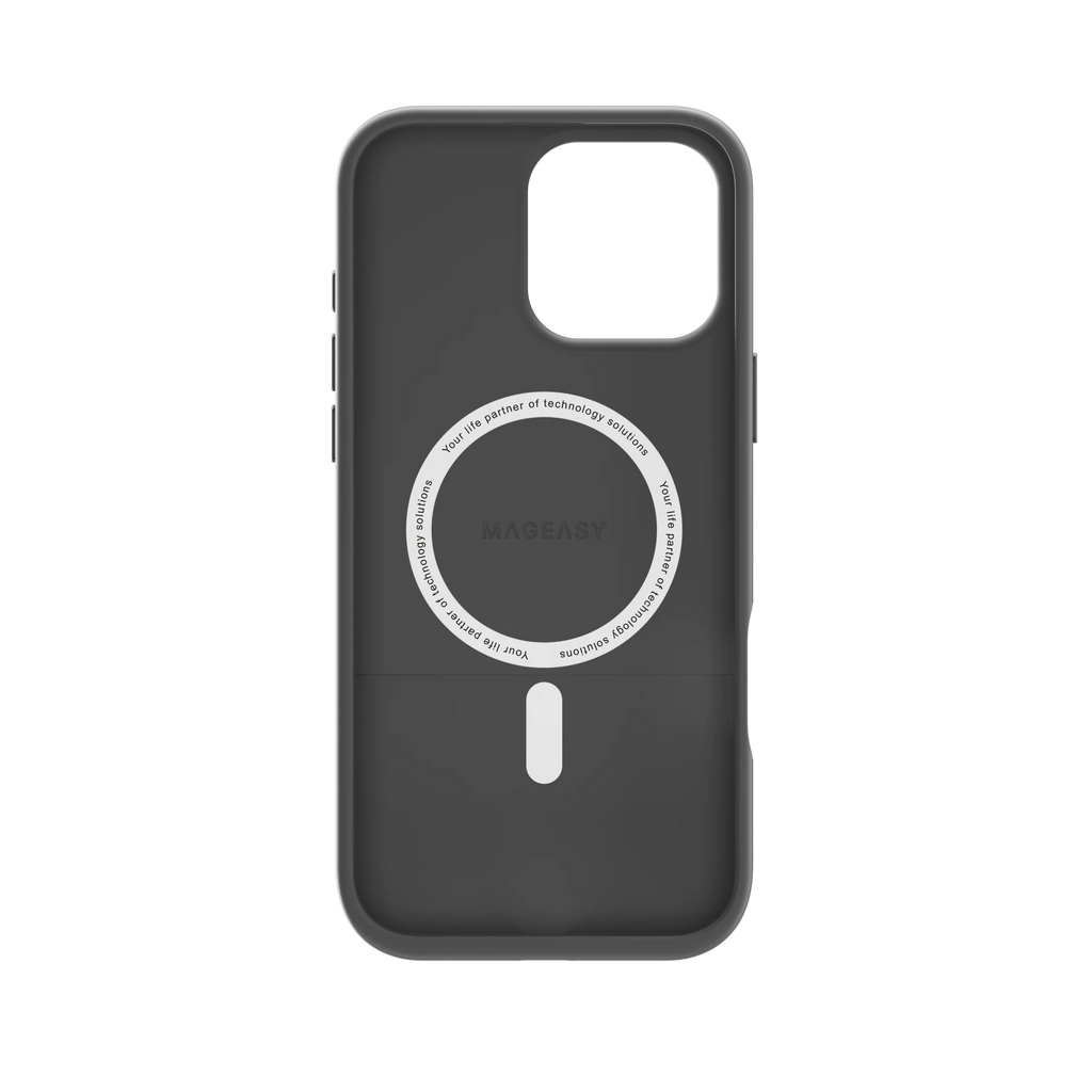 Mageasy Vibrant M Shockproof Protective iPhone 16 Pro Max Case ( BLACK )