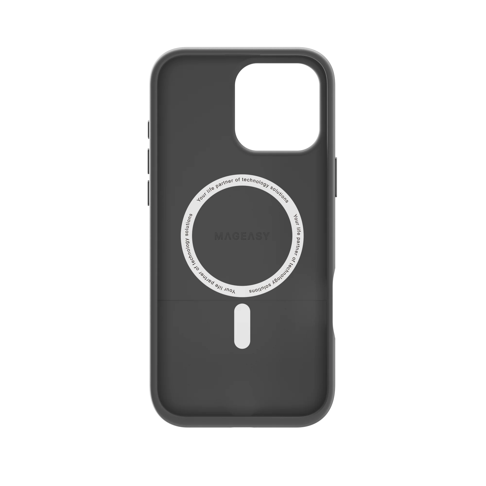 Mageasy Vibrant M Shockproof Protective iPhone 16 Pro Max Case ( BLACK )