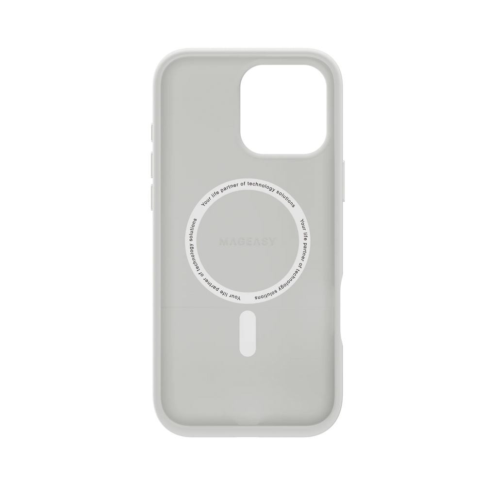 Mageasy Vibrant M Shockproof Protective iPhone 16 Pro Max Case ( TITANIUM )