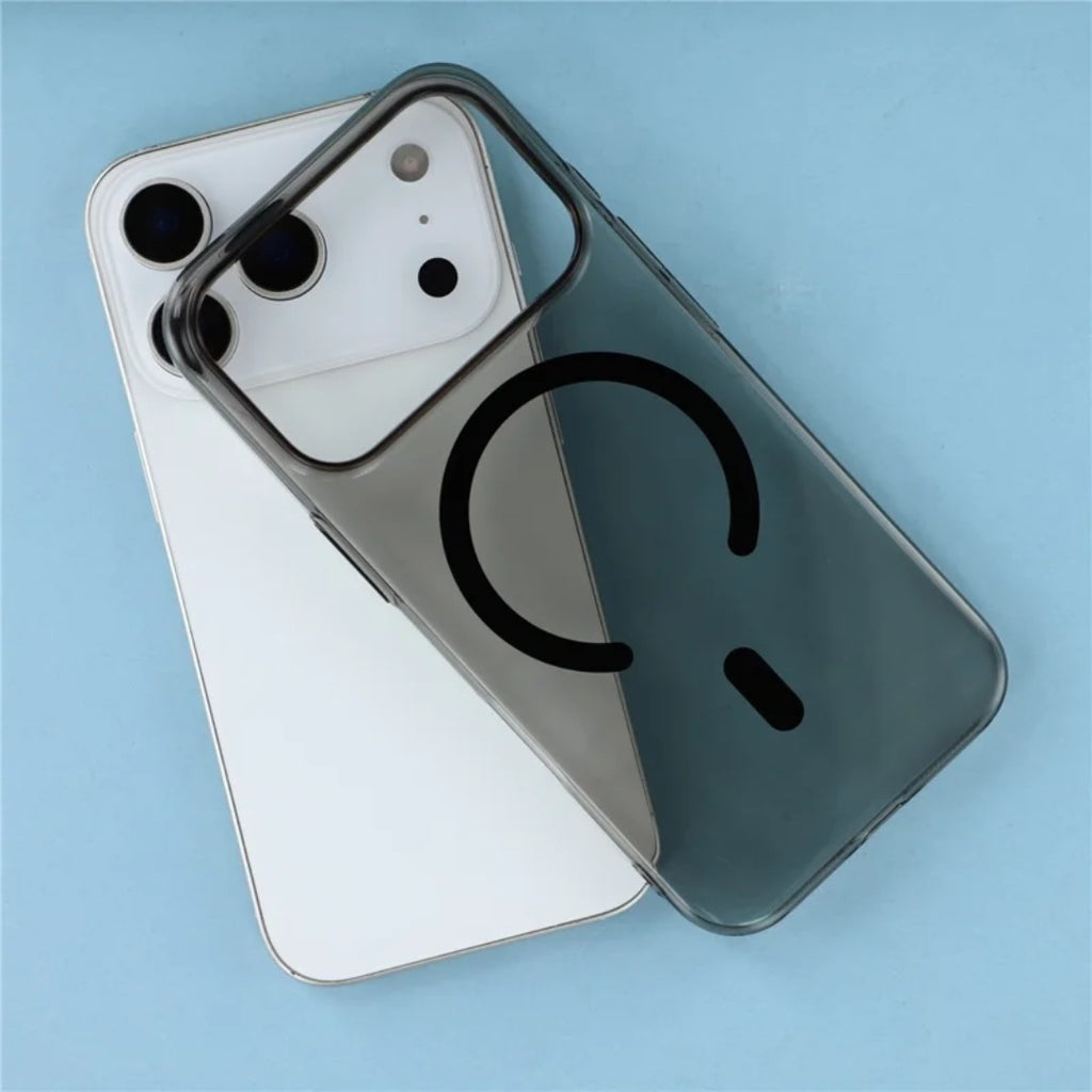 X-Level Magnet Sparkling Clear Case for iPhone 17 Pro Max