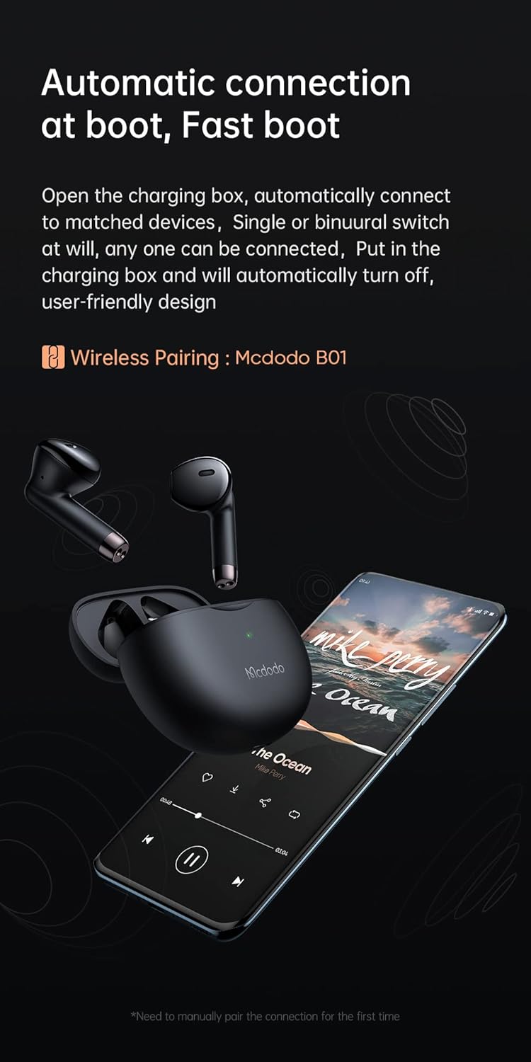 Mcdodo TWS Earbuds Lite (Black)