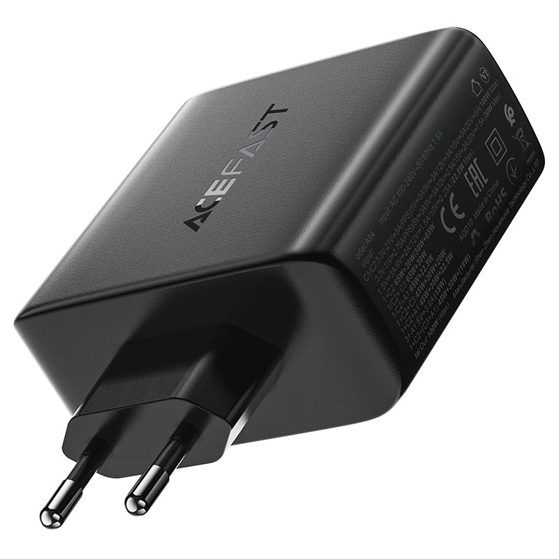 Fast Charge Wall Charger A94 PD100W GaN (3xUSB-C + 1xUSB-A) EU