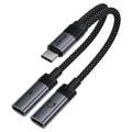 Adapter J14 USB-C to 2xUSB-C