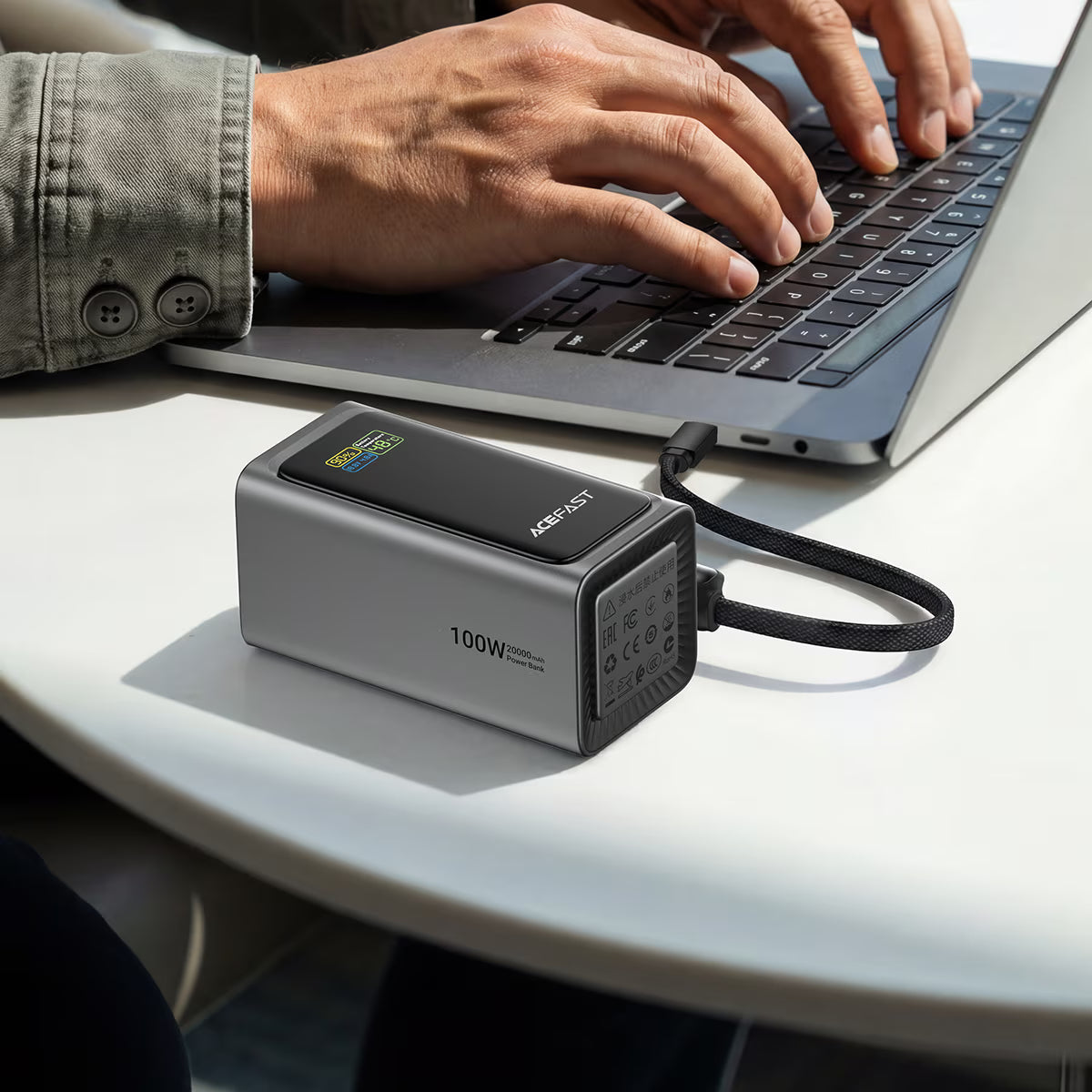 ACEFAST Fast Charge Power Bank M33 PD100W 20000mAh