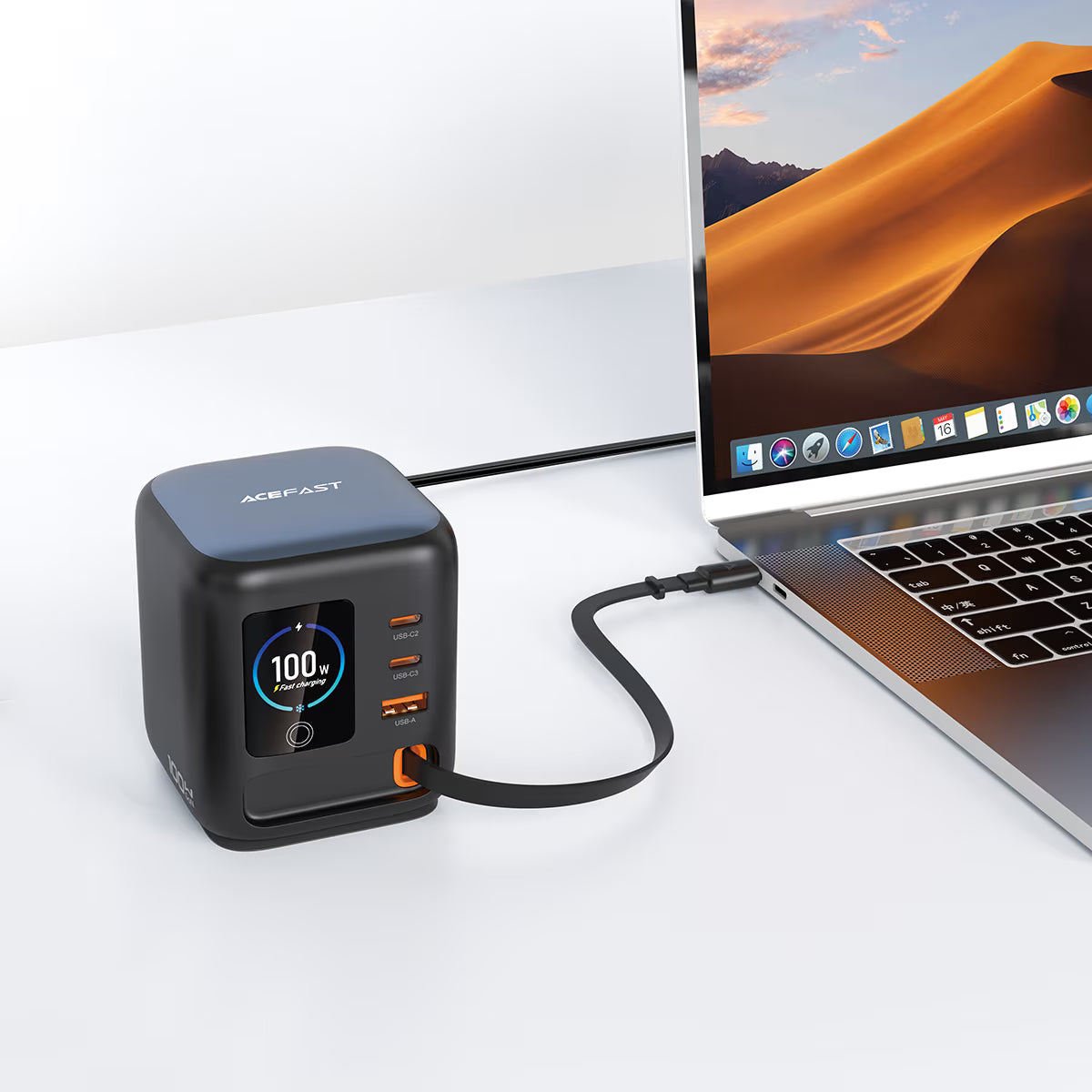 Acefast Desktop Power Station Z10 PD100W GaN (3xUSB-C+USB-A) EU