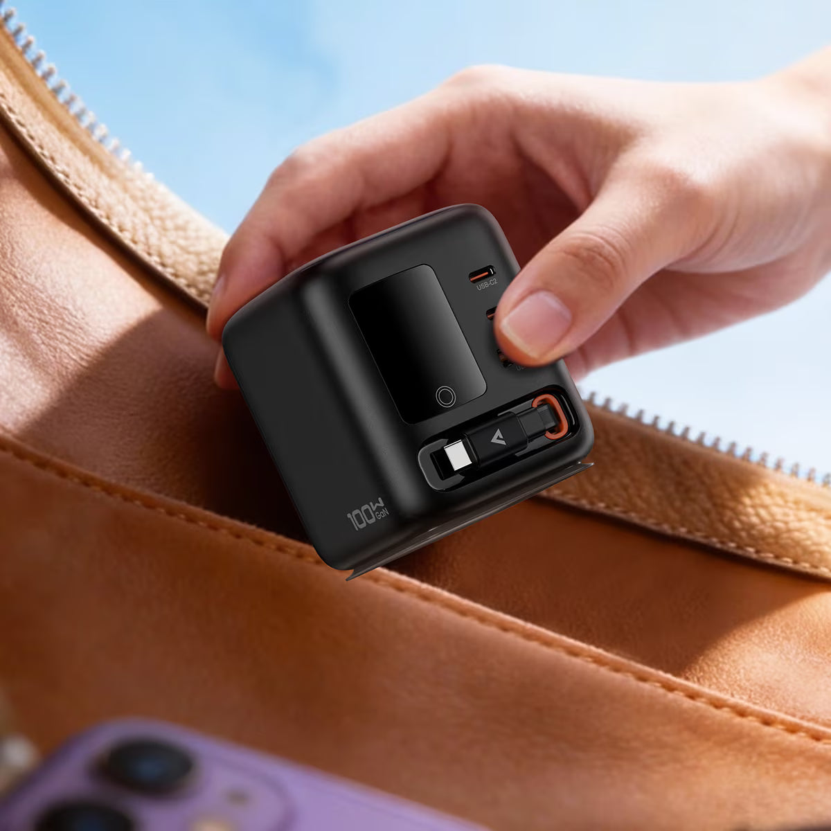 Acefast Desktop Power Station Z10 PD100W GaN (3xUSB-C+USB-A) EU