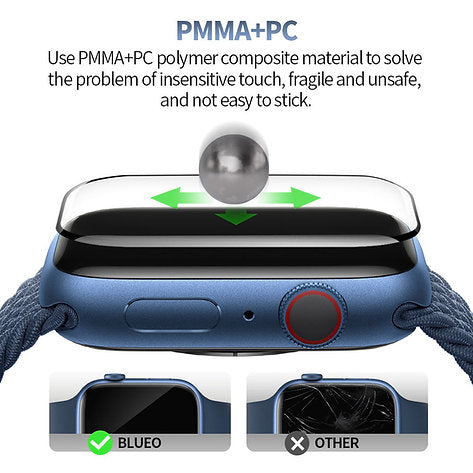 BLUEO 3D High Molecule material Screen Protector for Apple Watch