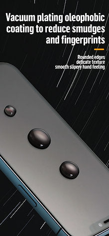 BLUEO HD 3D Privacy Tempered Glass Screen Protector ( for iPhone )