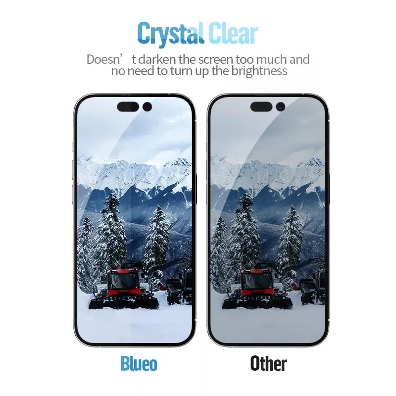 BLUEO HD 3D Privacy Tempered Glass Screen Protector ( for iPhone )