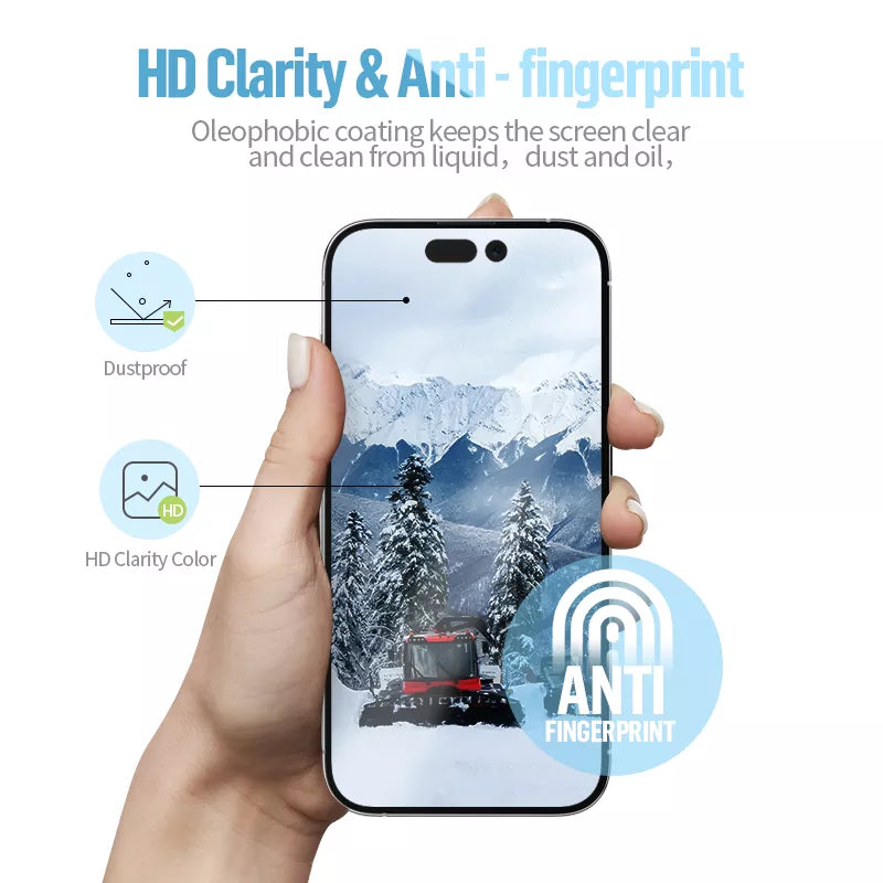 BLUEO HD 3D Privacy Tempered Glass Screen Protector ( for iPhone )