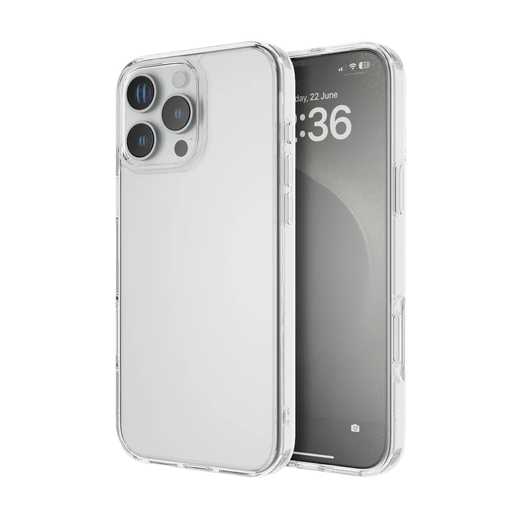 X-Level Sparkling Slim Cover for iPhone 13 Pro Max – Clear Protective Case
