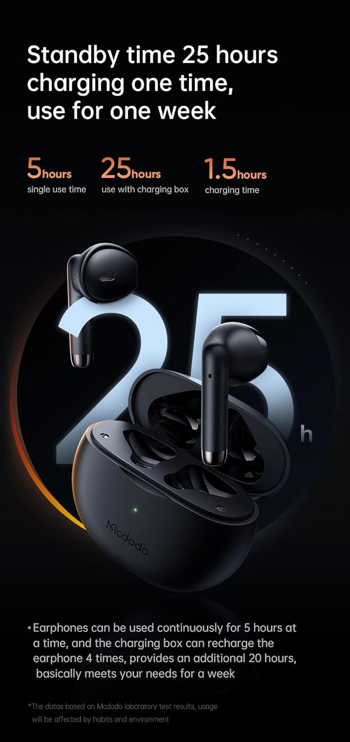 Mcdodo TWS Earbuds Lite (Black)