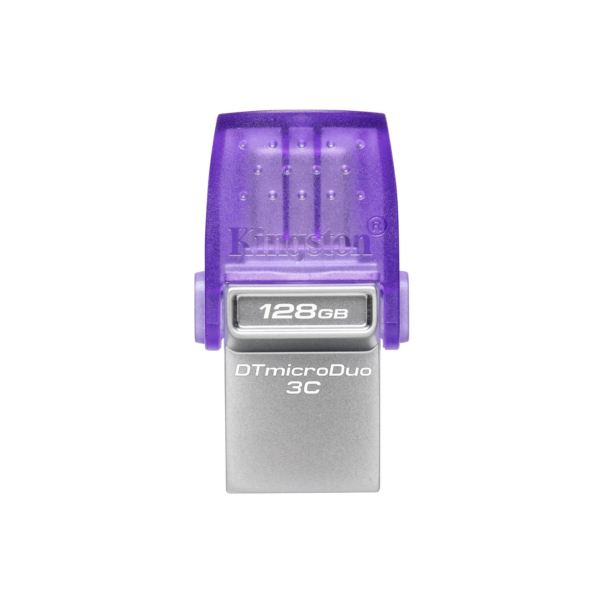 Kingston USB Datatraveler Microduo 3C 128GB 200Mb/s Usb-A Usb-C | DTDUO3CG3/128GB