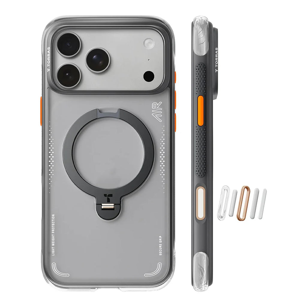 Torras Ostand Q3 Air for iPhone 17 Pro Max - Shadow Black