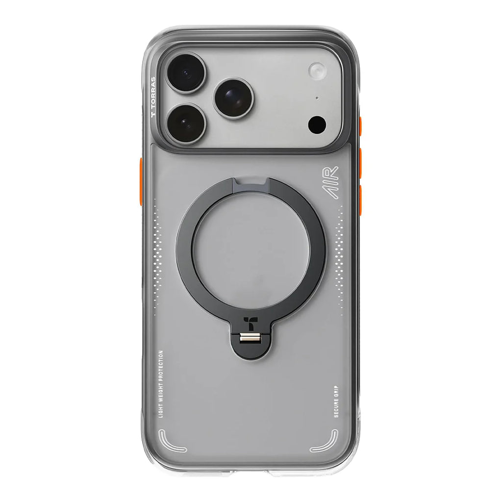 Torras Ostand Q3 Air for iPhone 17 Pro Max - Shadow Black