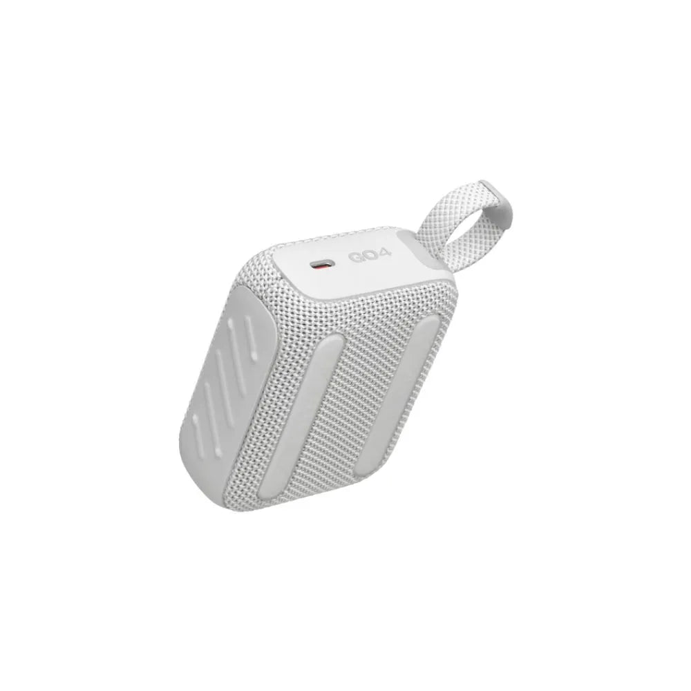 JBL Go 4 Ultra-Portable Bluetooth Speaker – White